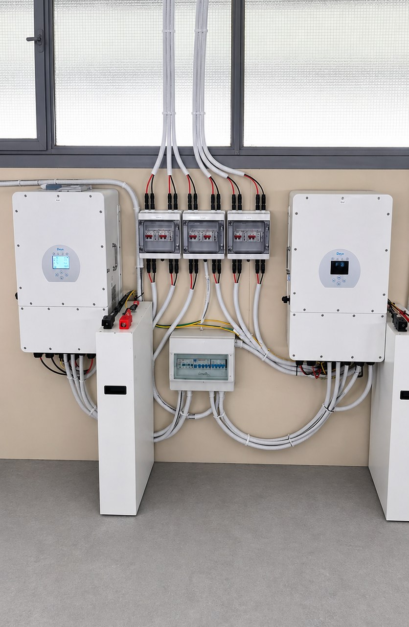 Instalación industrial IBWT - Doble Gateway Trifásico 10kW + 10kW = 20kW