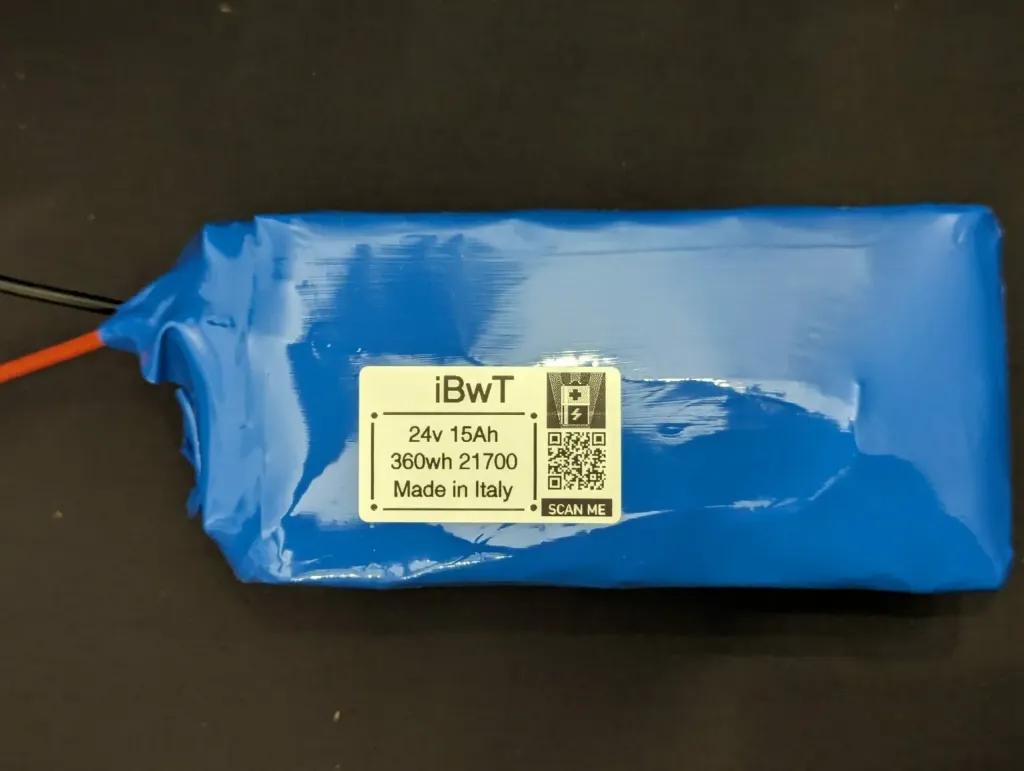 Battery Pack eBike LIthium 24V 10Ah 240Wh Cell 21700 e-Scooter